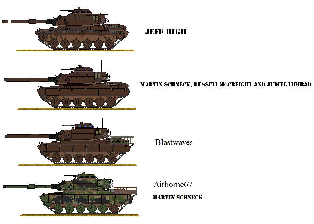 The Federal Army of Arcu M60A4 (JG, NS)
