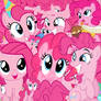 Pinkie Pie Collage Wallpaper