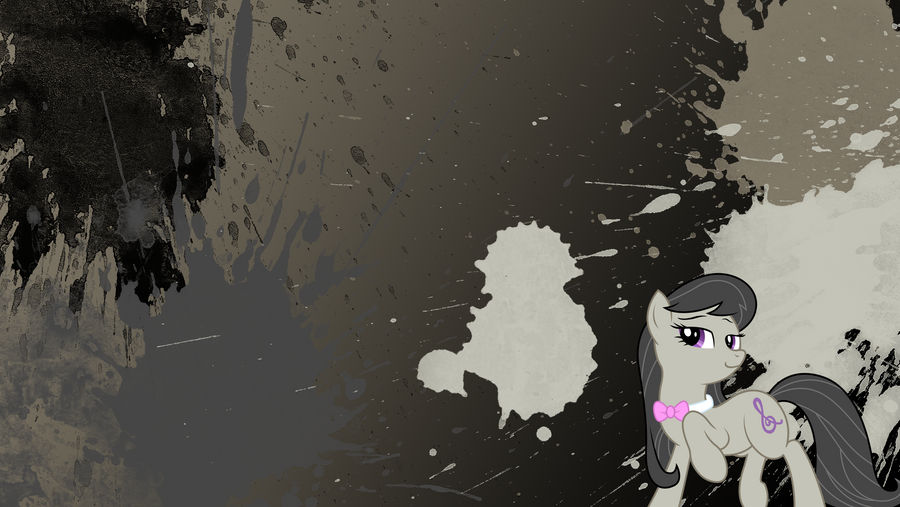 Octavia Splatter Wallpaper