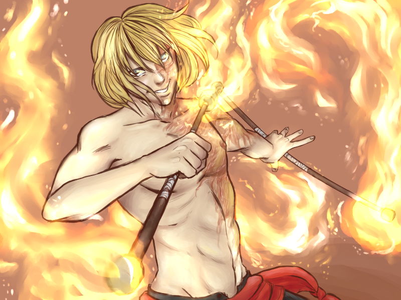 Mello the firespinner