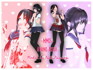 -MMD model Download- Ayano Aishi