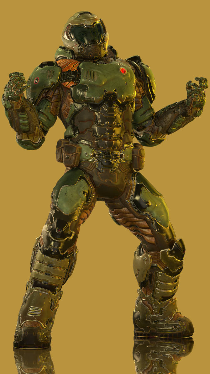 Doomguy by Yare-Yare-Dong on DeviantArt