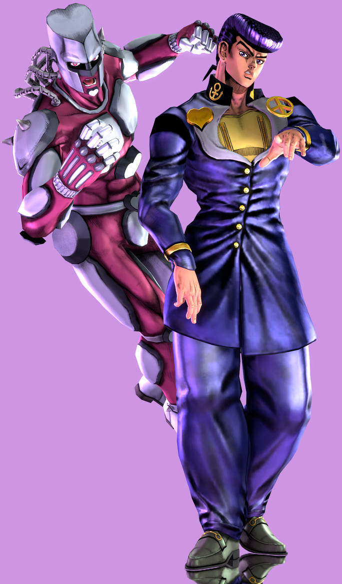 Josuke Higashikata and Crazy Diamond by Yare-Yare-Dong on DeviantArt