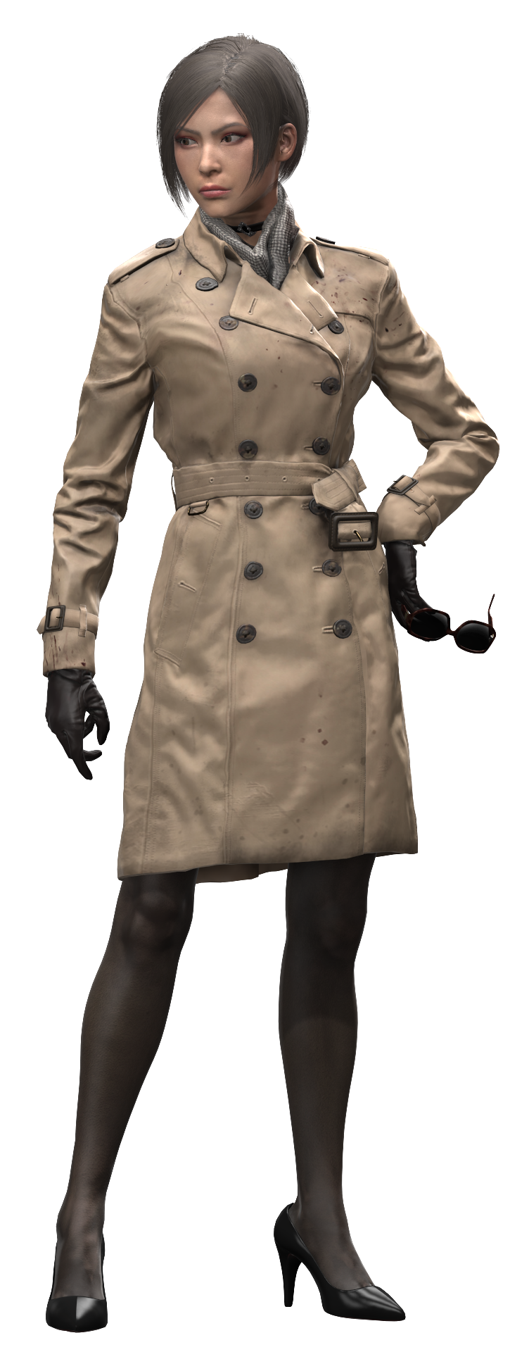 Resident Evil 2 Ada Wong Double Breasted Coat