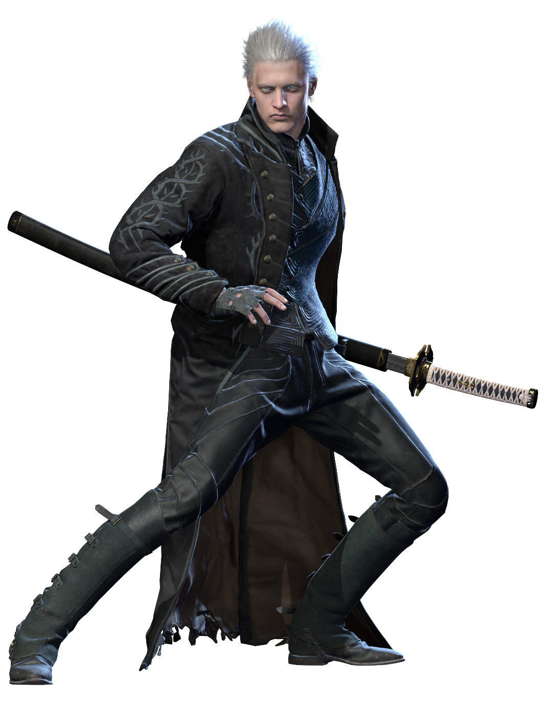 Vergil Sparda (DMC5) - Render by D4rkawaii on DeviantArt