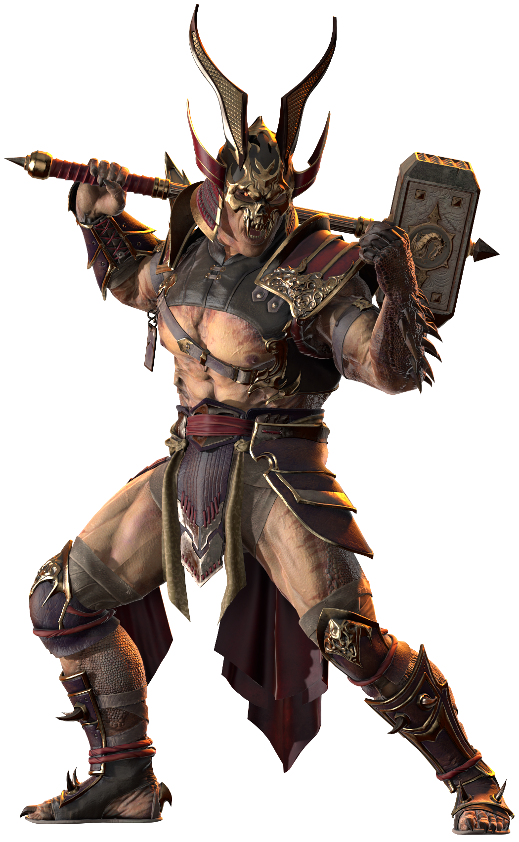 Shao kahn face - Top vector, png, psd files on