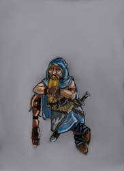 Tibbit the dwarven hunter