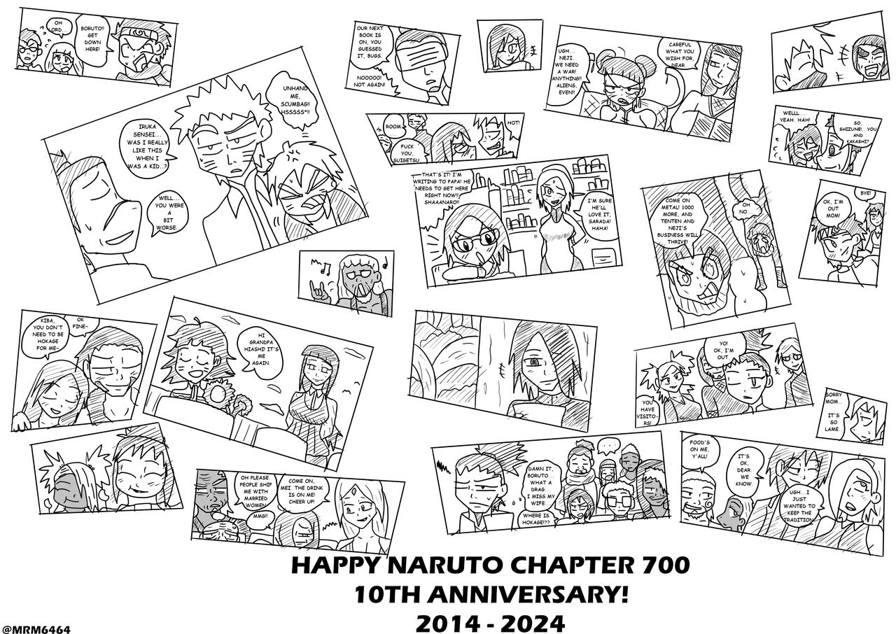 Naruto Chapter 700 Tenth Anniversary by mrm64 on DeviantArt