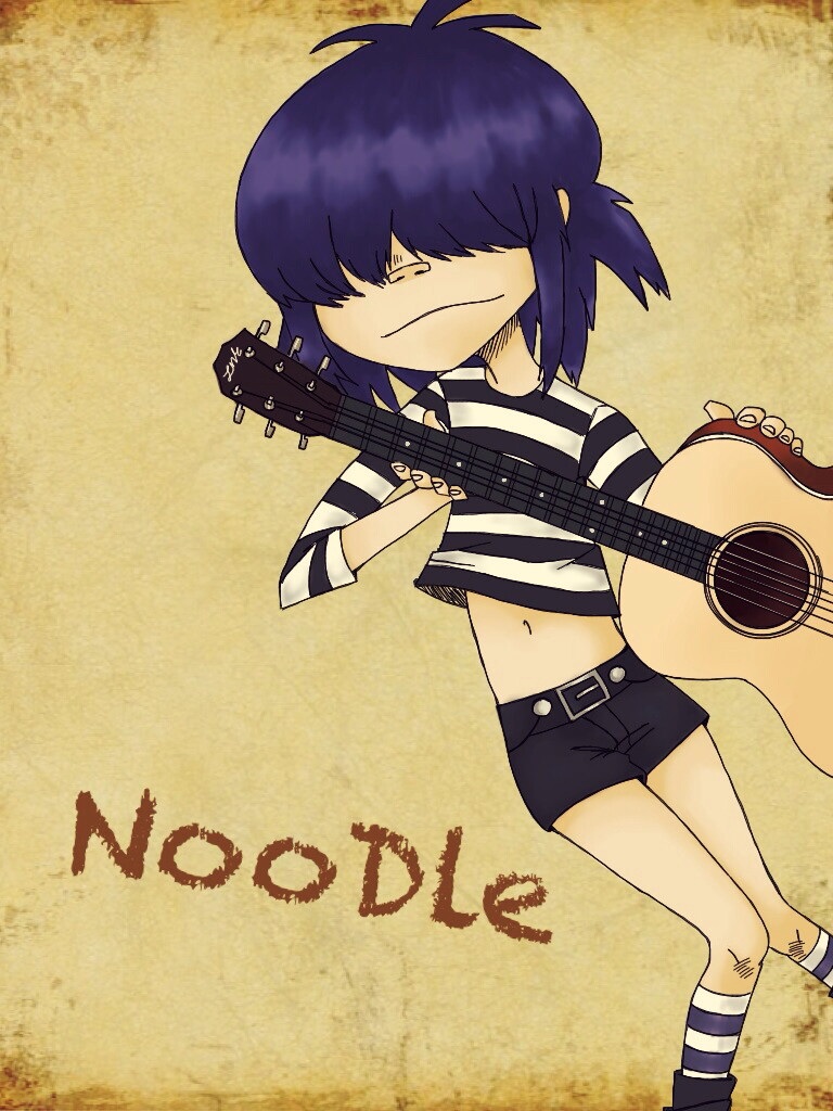 Noodle Feel Good Inc Gorillaz By Bitterohoney On Deviantart