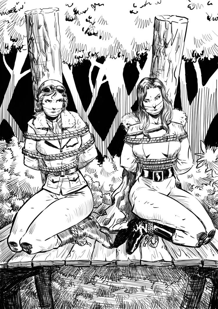 Amy and Valkyrie for Ark Arkana by Taclobanon