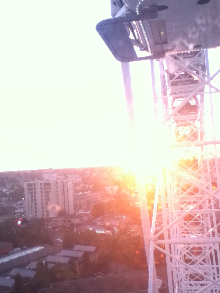 the skywheel sunset 2