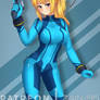 Yang wearing Zero Suit.