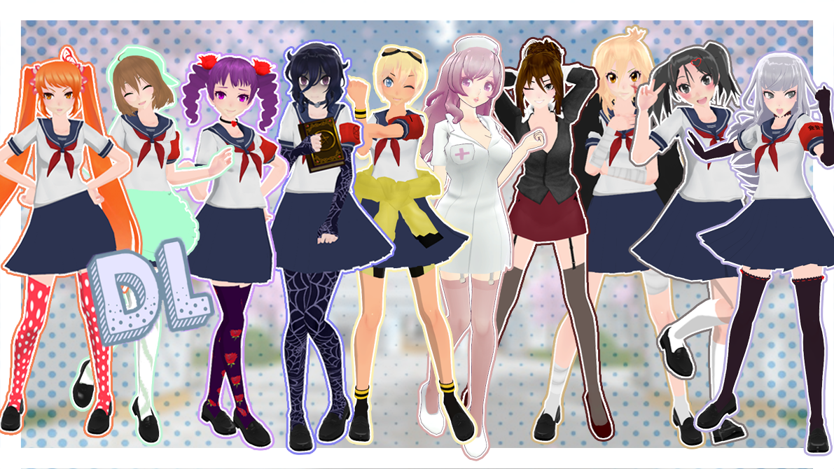 ::Yandere Simulator:: TDA Rivals Pack [DL]