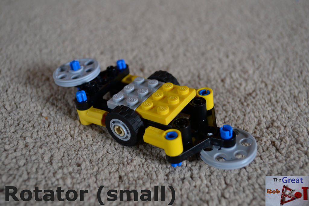 LEGO Rotator (small) - Battlebots by TheGreatRobBot on DeviantArt