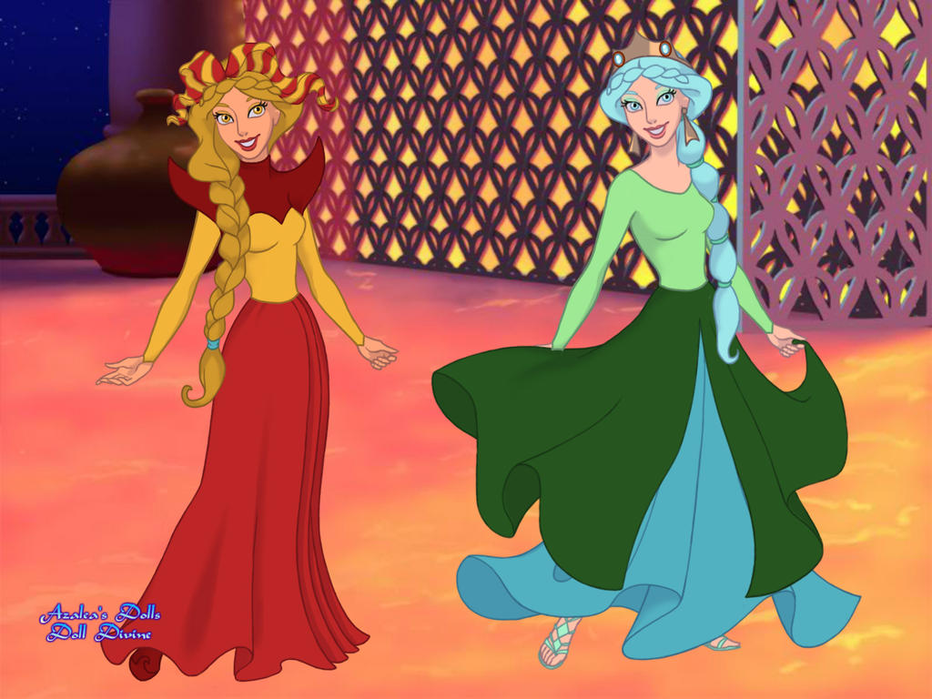 Princess Riyasa Arabian Princess Risa and Erisa by allyvania88 on DeviantArt