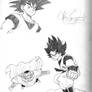 Dragon Ball Z Reproduction Sketch 1