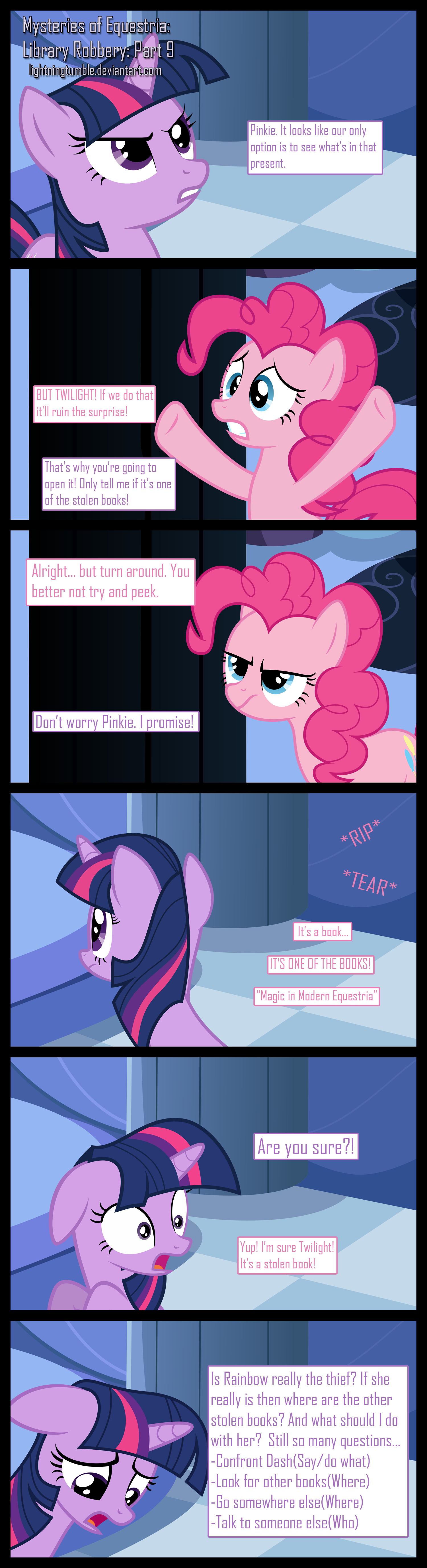 Mysteries of Equestria: Library Robbery: Part 9