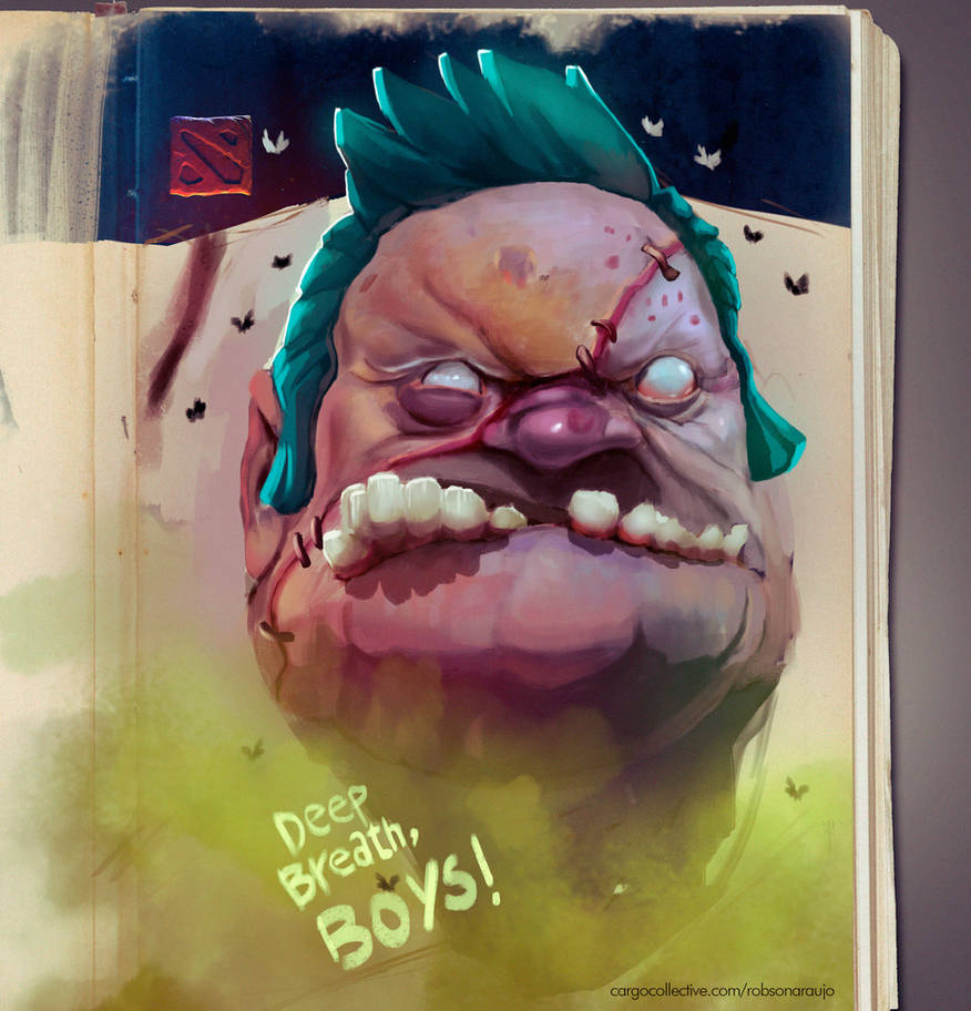 Pudge Draw Pudge fan art by negorobson on DeviantArt