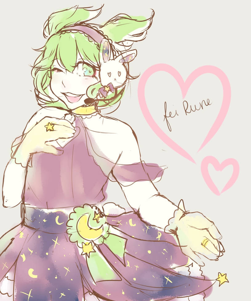 NUMBER 1 IDOLRUU FEI RUNE by SuzuKnows on DeviantArt