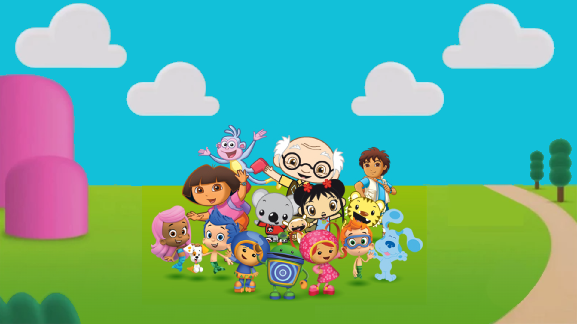 Nick Sign Off Deviantart Nick Jr Poster No Logo by PBSKids43631 on DeviantArt