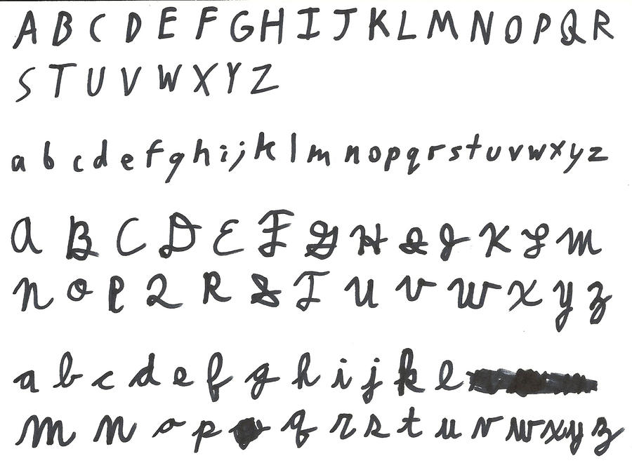 Parton Cursive Writing Practice - English Print and Cursive by DrLeft on DeviantArt