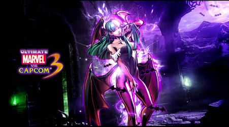 Ultimate marvel vs capcom 3 Morrigan Wallpaper