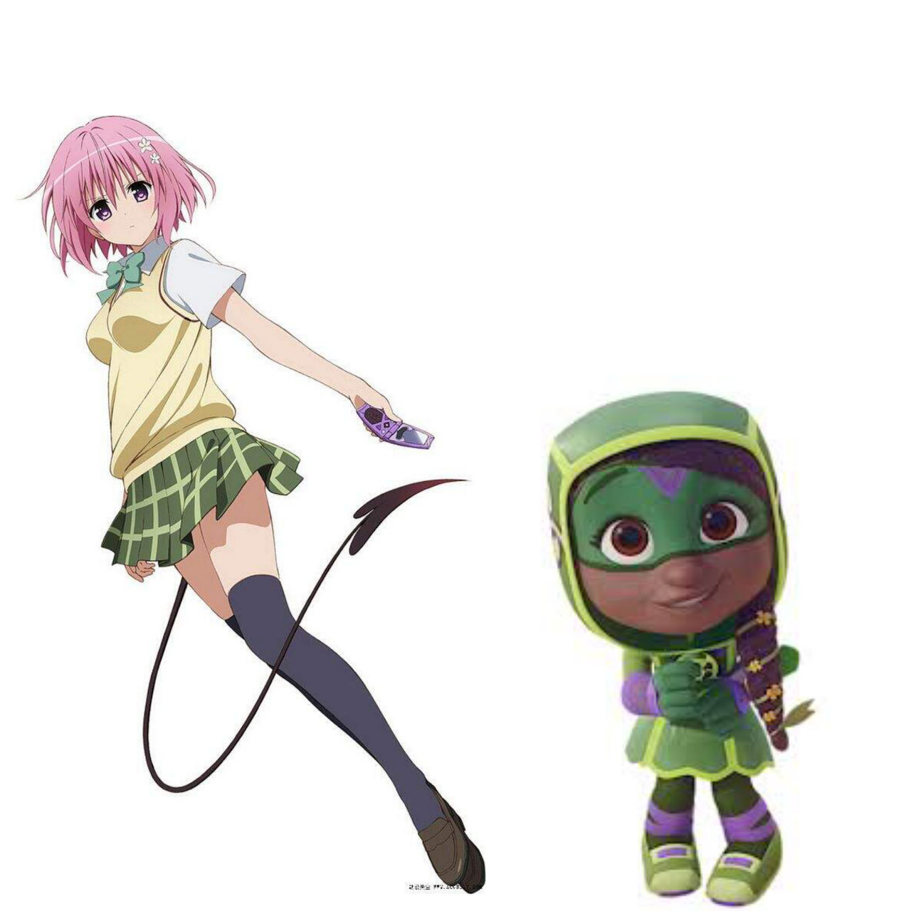 Treena Momo And Treena (To Love Ru/Action Pack) by EBOTIZER on DeviantArt