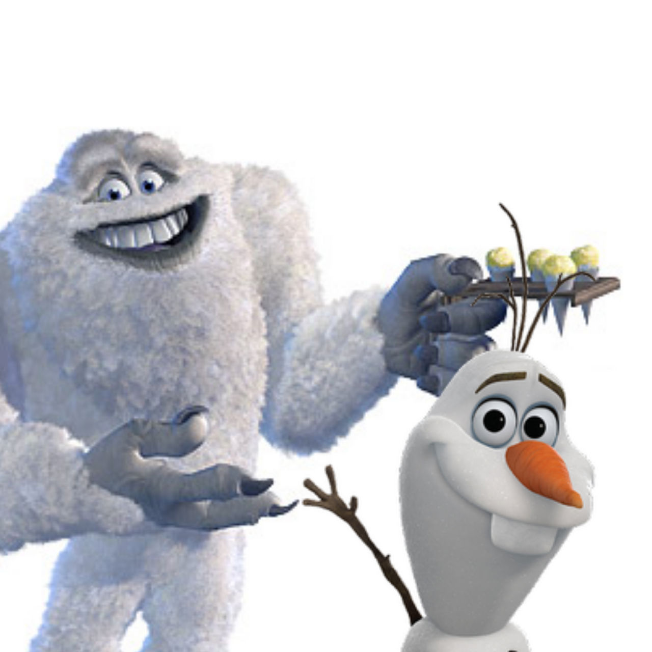 Abominable And Olaf (Monsters Inc/Frozen) by EBOTIZER on DeviantArt