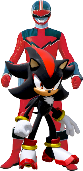 Eric and Shadow (Power Rangers/Sonic) by EBOTIZER on DeviantArt