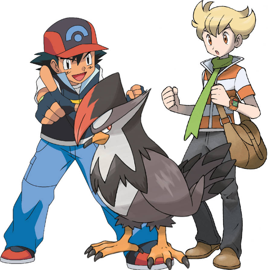 Pokemon Rapter Staraptor Trainers (Pokemon) by EBOTIZER on DeviantArt