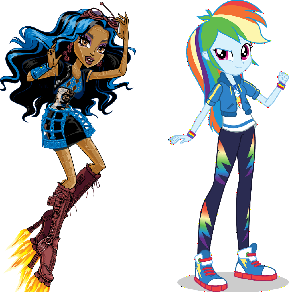 Monster high discount my little pony