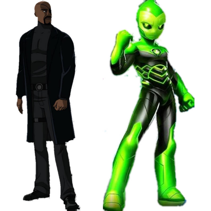 Fury x2 (Marvel/Ghost Force) by EBOTIZER on DeviantArt