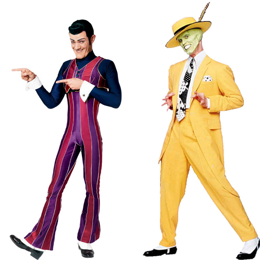 Robbie and the Mask (Lazytown/The Mask) by EBOTIZER on DeviantArt