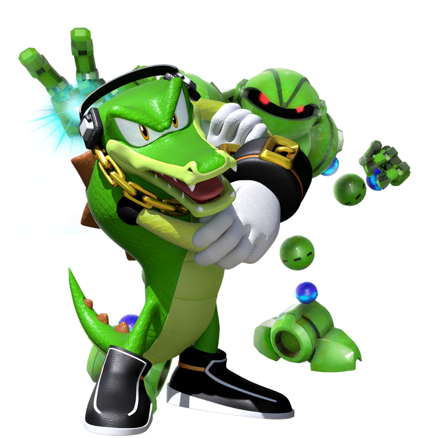 Vector x2 (Sonic/Vectorman) by EBOTIZER on DeviantArt