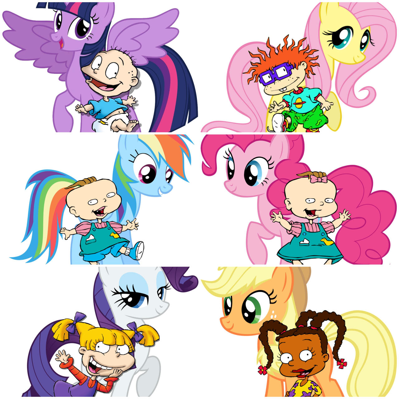 Little Rag Ras Rugrats With Ponies (Rugrats/My Little Pony) by EBOTIZER on DeviantArt