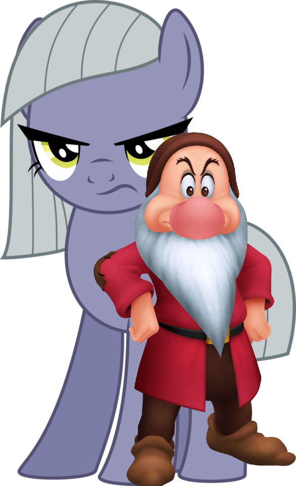 Limestone and Grumpy (My Little Pony/Snow White) by EBOTIZER on DeviantArt