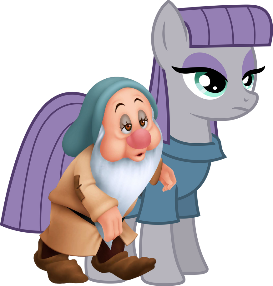 Maud and Sleepy (My Little Pony/Snow White) by EBOTIZER on DeviantArt