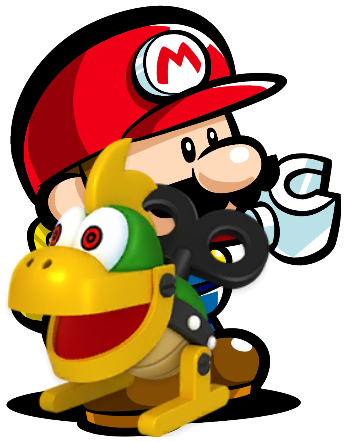 Mechakoopa Mini Mario and Mechakoopa by EBOTIZER on DeviantArt