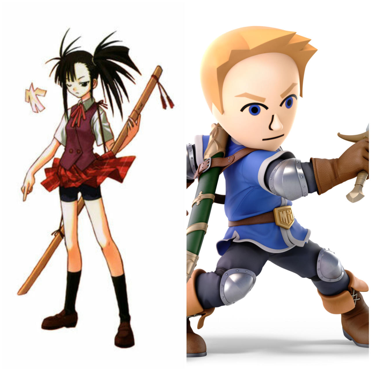 Negima Deviantart Setsuna and Swordfighter (Negima/Smash) by EBOTIZER on DeviantArt