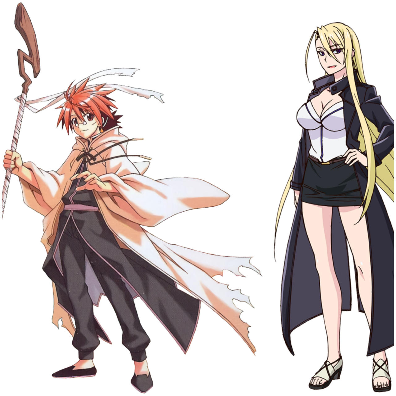 Negima Deviantart Negi and Yukihime (Negima) by EBOTIZER on DeviantArt