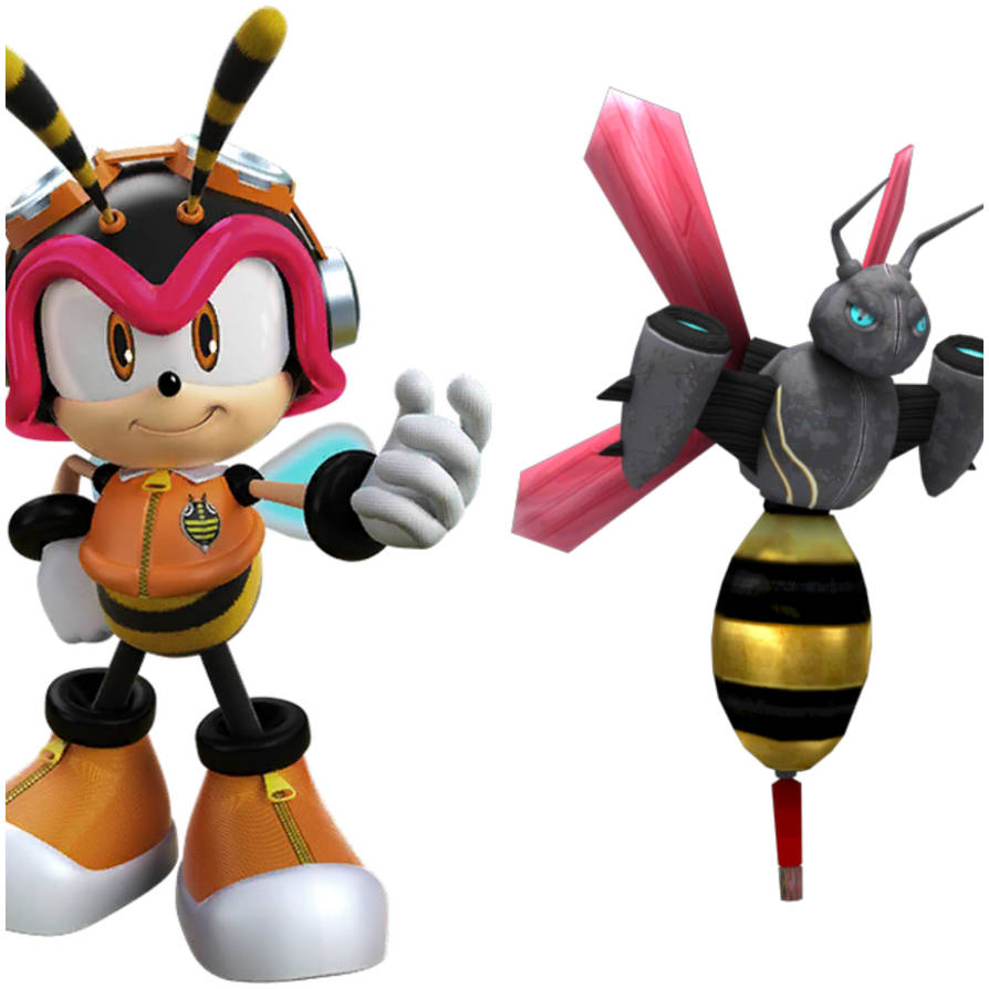 Colossal Bot Sonic Charm and Bee Bot (Sonic) by EBOTIZER on DeviantArt