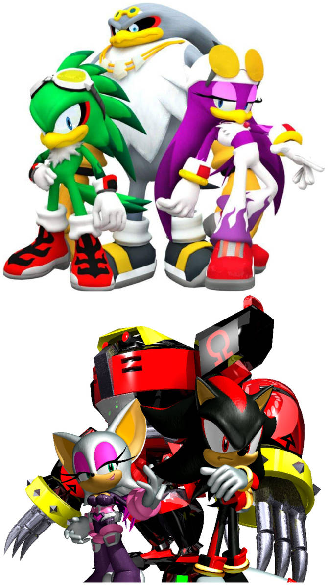 Babylon Rouges From Sonic Babylon Rogues vs Team Dark (Sonic) by EBOTIZER on DeviantArt