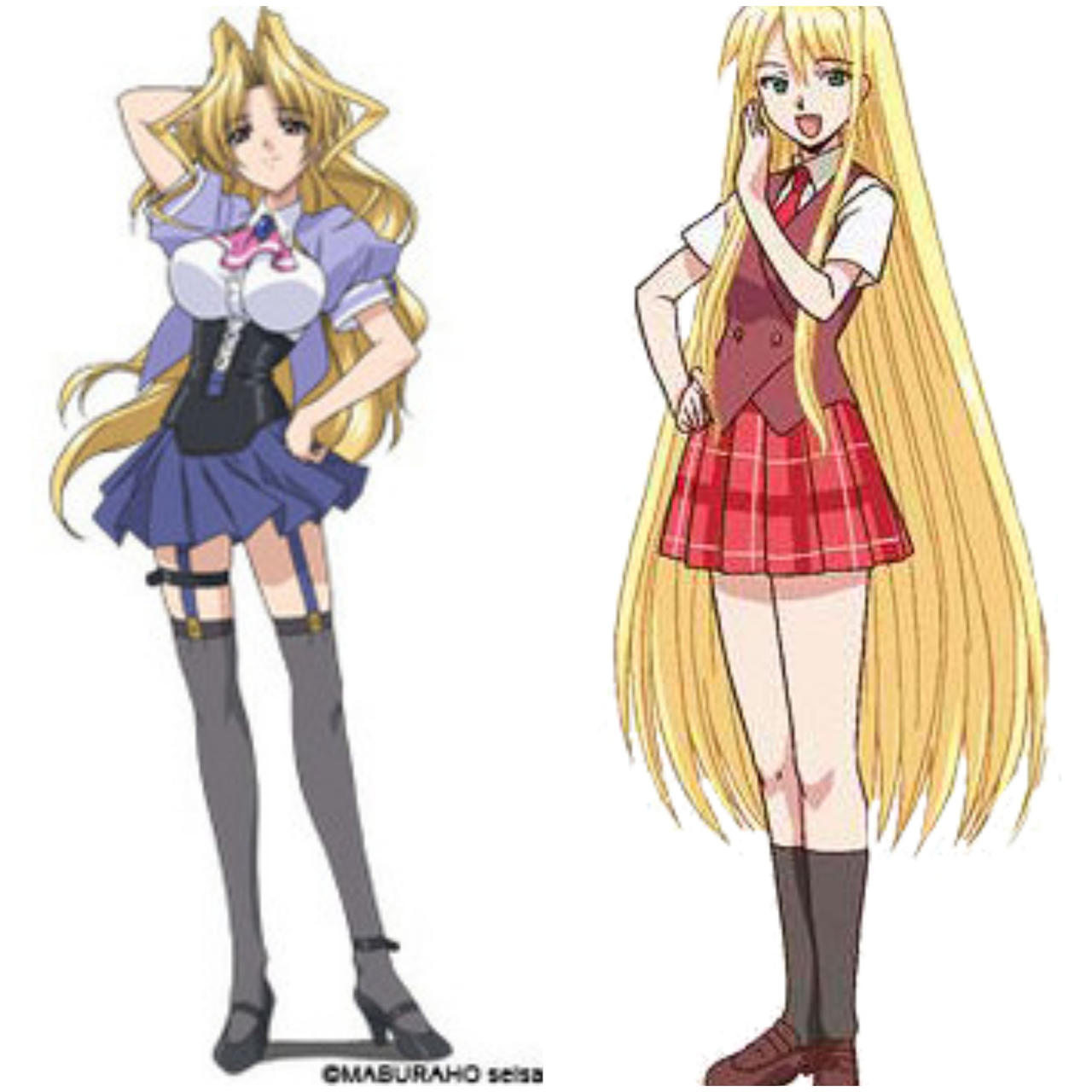 Negima Deviantart Kuriko and Ayaka (Maburaho/Negima) by EBOTIZER on DeviantArt
