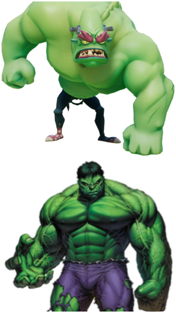 N Brio and Hulk (Crash/Marvel) by EBOTIZER on DeviantArt