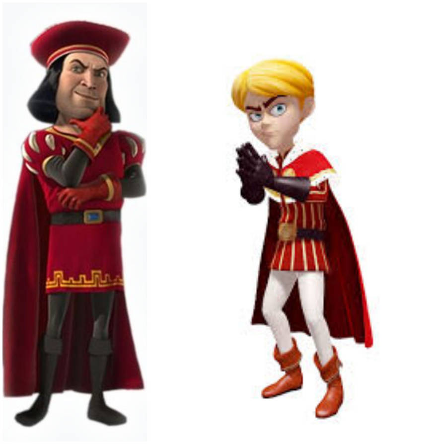 Farquaad and Prince John (Shrek/Robin Hood) by EBOTIZER on DeviantArt