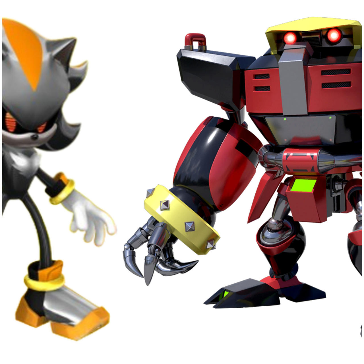 Android Shadow and Omega (Sonic) by EBOTIZER on DeviantArt
