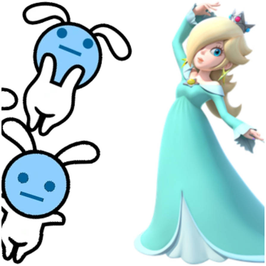 Alien Bunnies and Rosalina (Wario/Mario) by EBOTIZER on DeviantArt