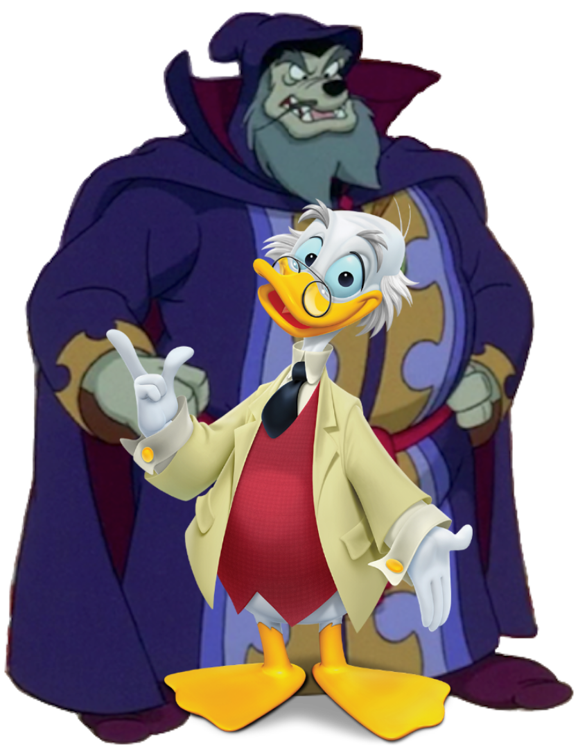 Merlock and Ludwig (Duck Tales/Mickey Mouse) by EBOTIZER on DeviantArt