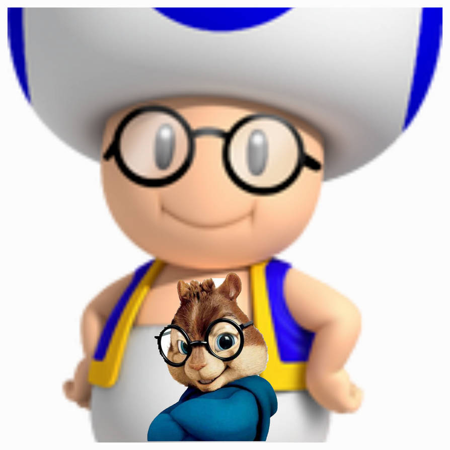 Chipmunk Mario Toad and Simon (Mario/Chipmunks) by EBOTIZER on DeviantArt