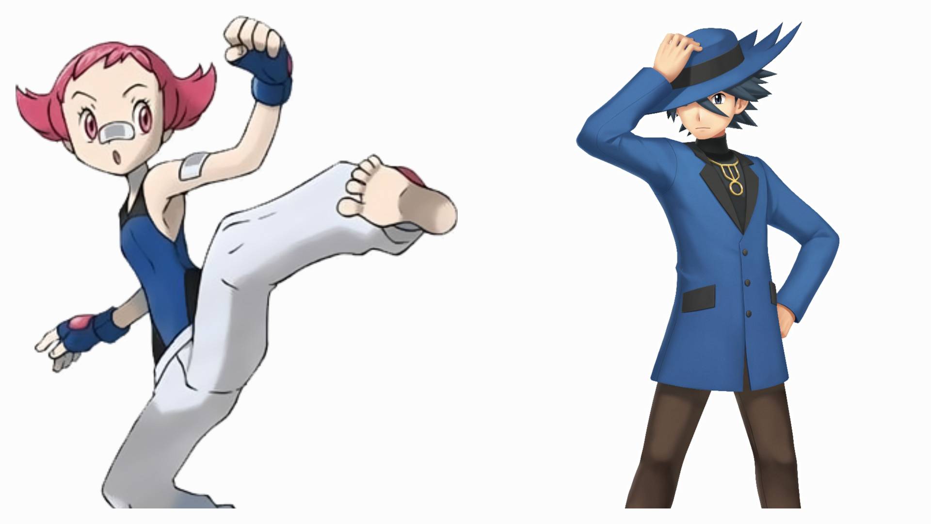 Maylene and Riley (Pokemon) by EBOTIZER on DeviantArt